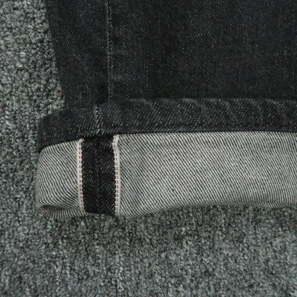 Suitsupply Jeans Mens 32x27 Black Selvedge Italian Candiani Denim 5 Pocket